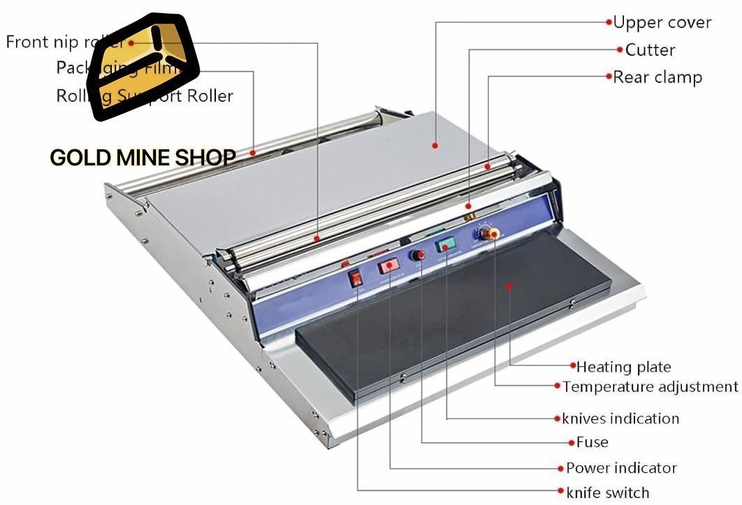 450mmステンレス製フードシーラー