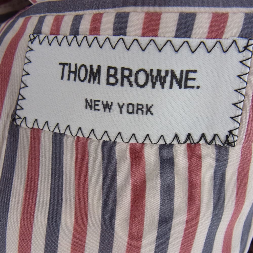 トムブラウン THOM BROWNE 千鳥柄 テーラード ジャケット ウール THOM BROWNE トムブラウン 千鳥柄 テーラード ジャケット 0