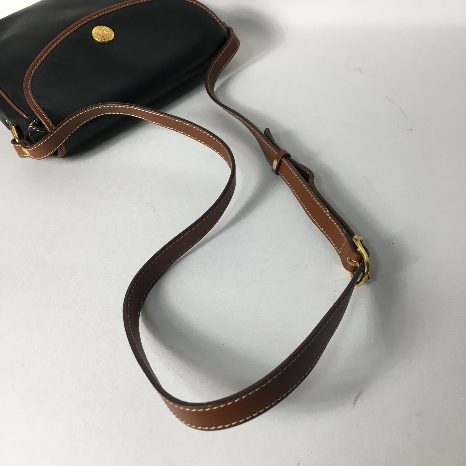 2506-11｜美品｜セリーヌ ショルダーバッグ ブラック トリオンフ