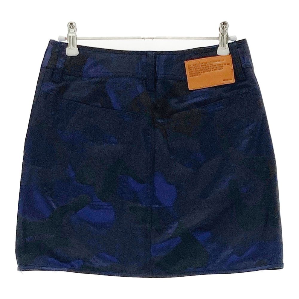 サイズ 38 MARK-LONA マークアンドロナ ストレッチスカート カモフラ 迷彩柄 ネイビー系 240101450907 ゴルフウェア レディース ストスト