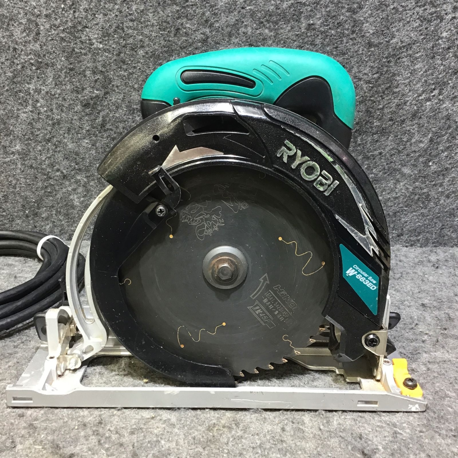 高評価RYOBIの電子丸ノコW-663EDが高性能・高精度！京セラの
