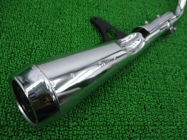 シルクロード マフラー 473 ホンダ 純正 中古 バイク 部品 CT250S コンディション良好 フランジ付き 車検 Genuine 76 シルクロード マフラー 473 ホンダ 純正 バイク 部品 CT250S