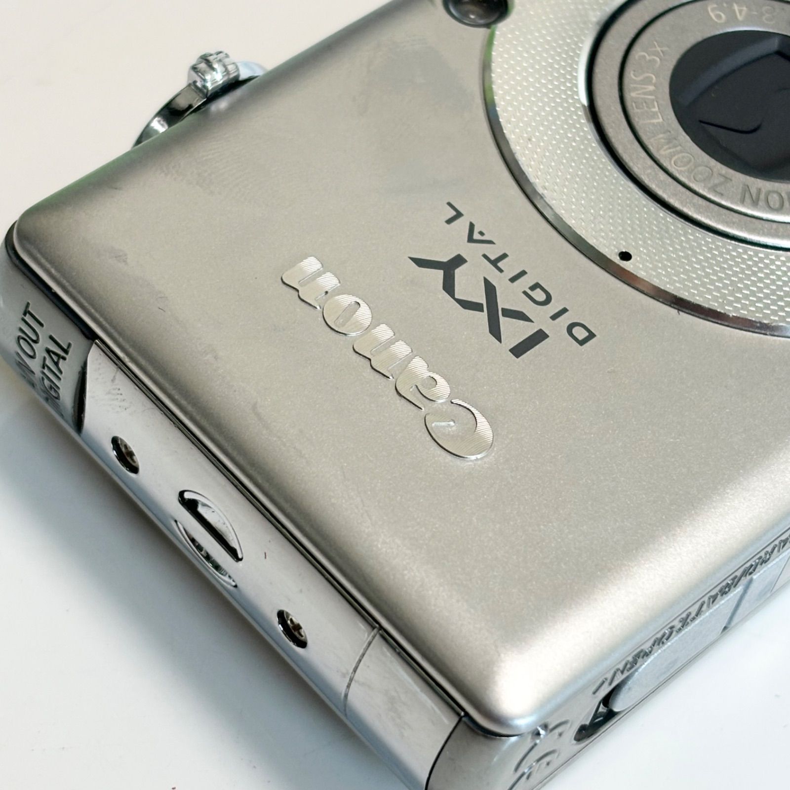 送料無料】Canon/キャノン/IXY/DIGITAL 50/シルバー/コンパクト