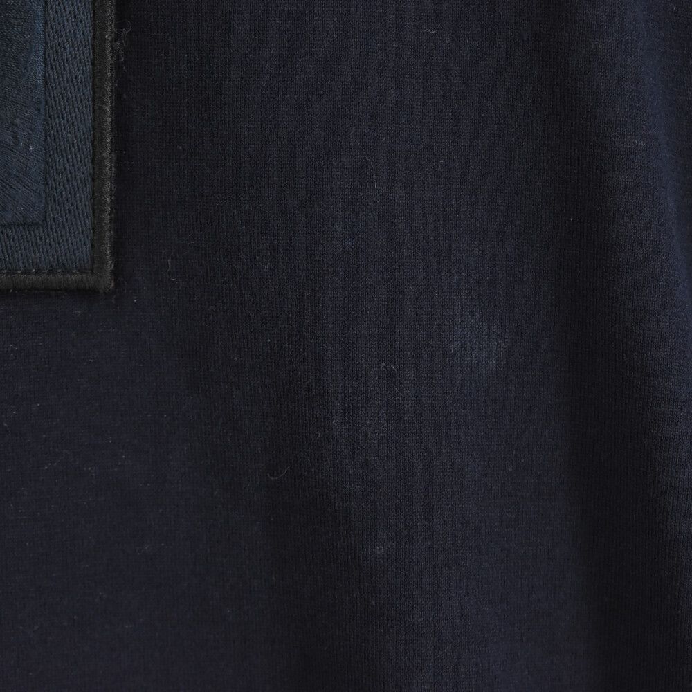FENDI フェンディ ズッカ ロゴボックスロゴ 半袖Tシャツ カットソー ネイビー FY0894