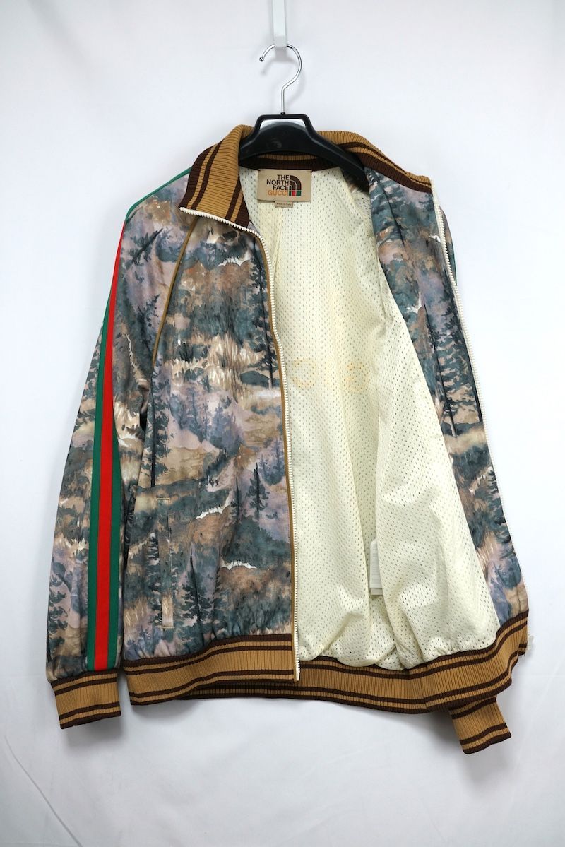 GUCCI グッチ　ノースフェイスグッチ　　トラックジャケット GUCCI 【ドンドン見直し】未使用品□651321 グッチ ザ・ノースフェイス