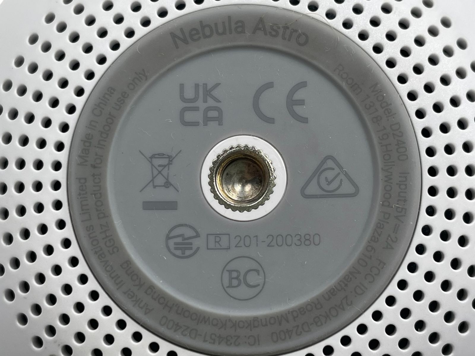 Anker Nebula Astro D2400 モバイルプロジェクター リモコン ACアダプター USB-Cケーブル付属 動作 済み Wi-Fi接続良好 WWW_MEBLE-SODAR_PL