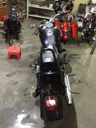 バックレスト Harley