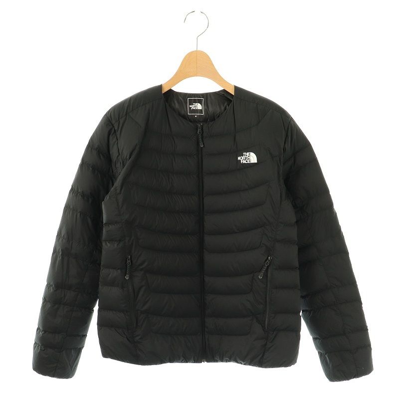 THE NORTH FACE ノーカラージャケット L 黒 PERTEX THE NORTH FACE ノーカラージャケット ブラック THE NORTH FACE ノー