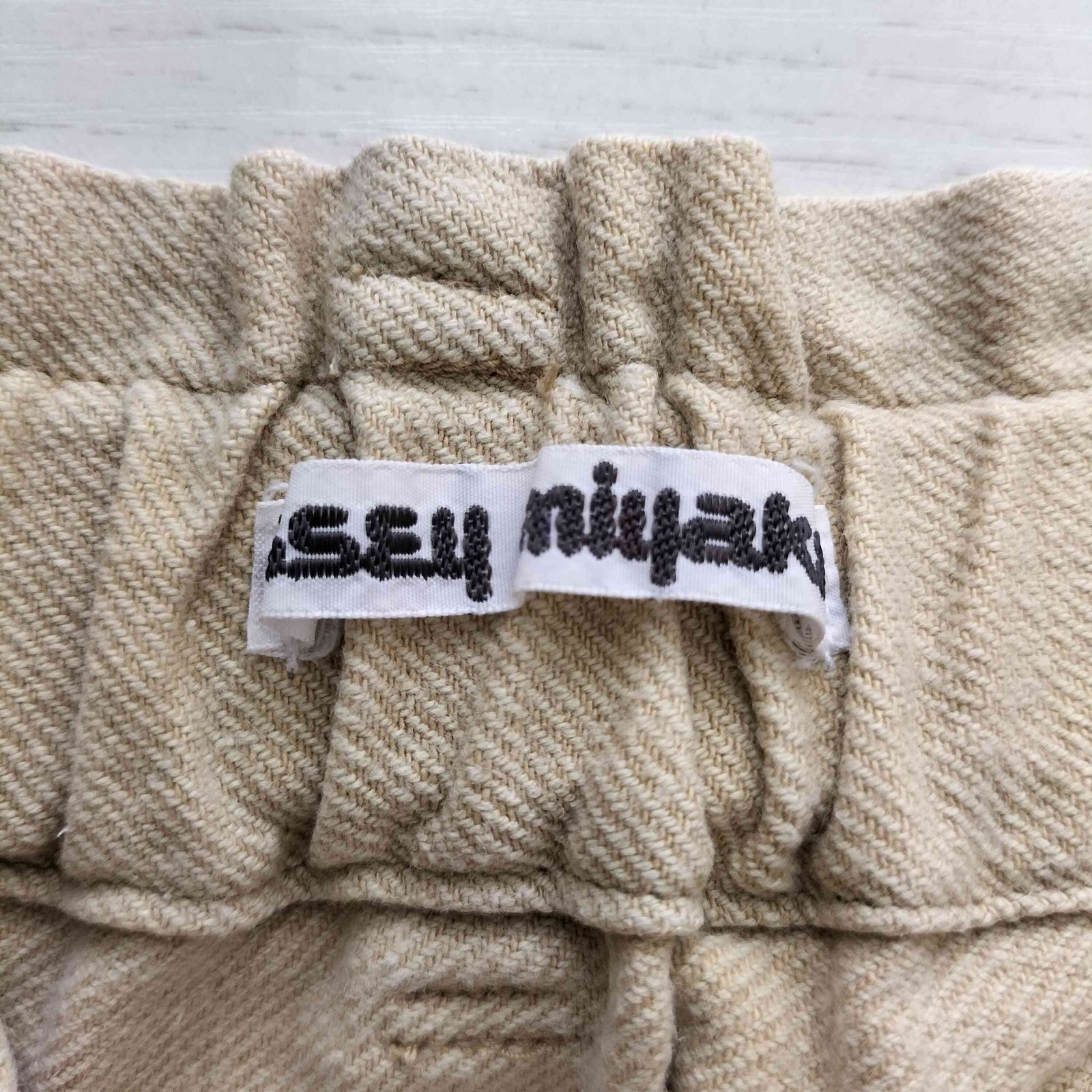 イッセイミヤケ ISSEY MIYAKE 70-80s 初期タグ ベイカーパンツ メンズ