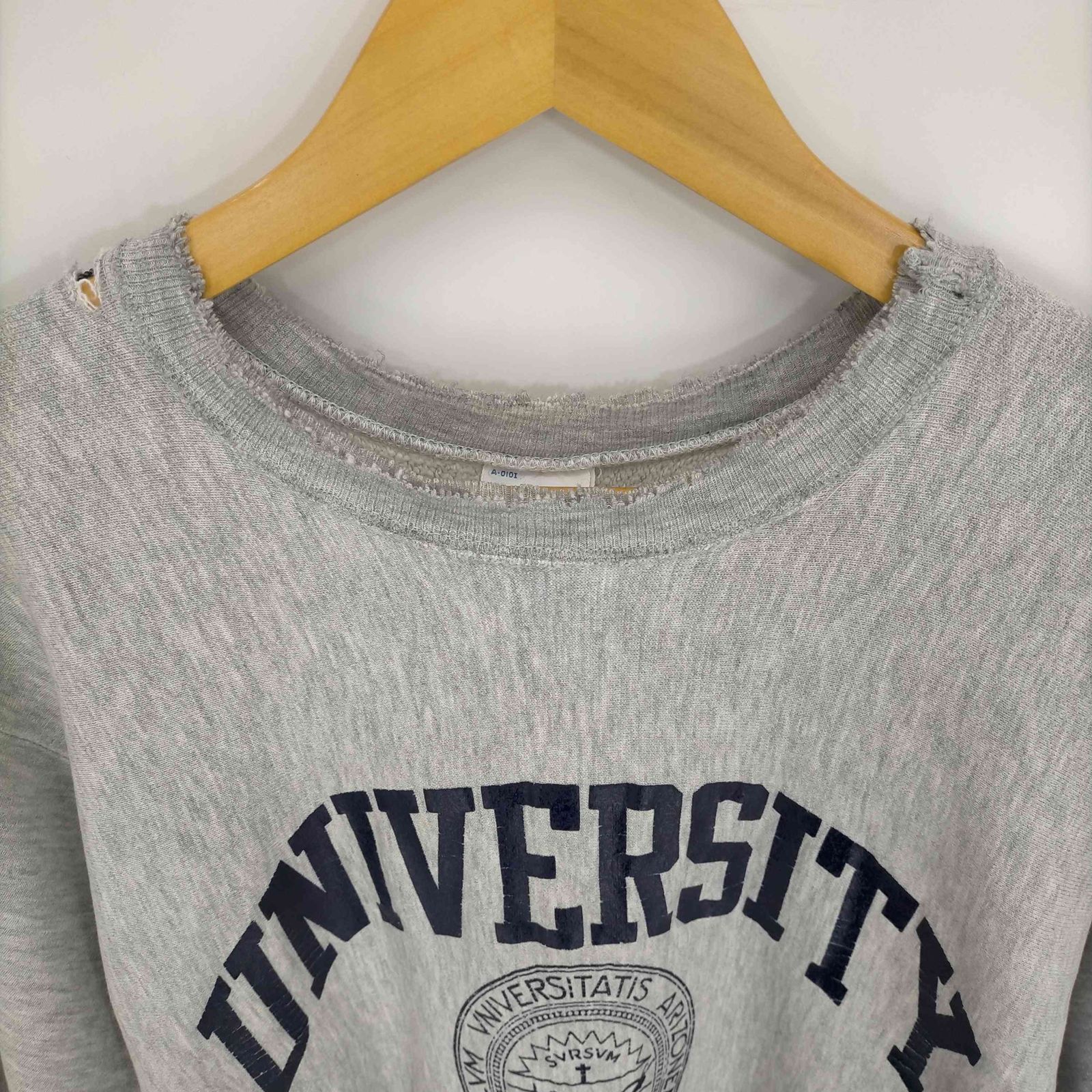 チャンピオン Champion 90s USA製 刺繍タグ ラバー3段 REVERSE WEAVE