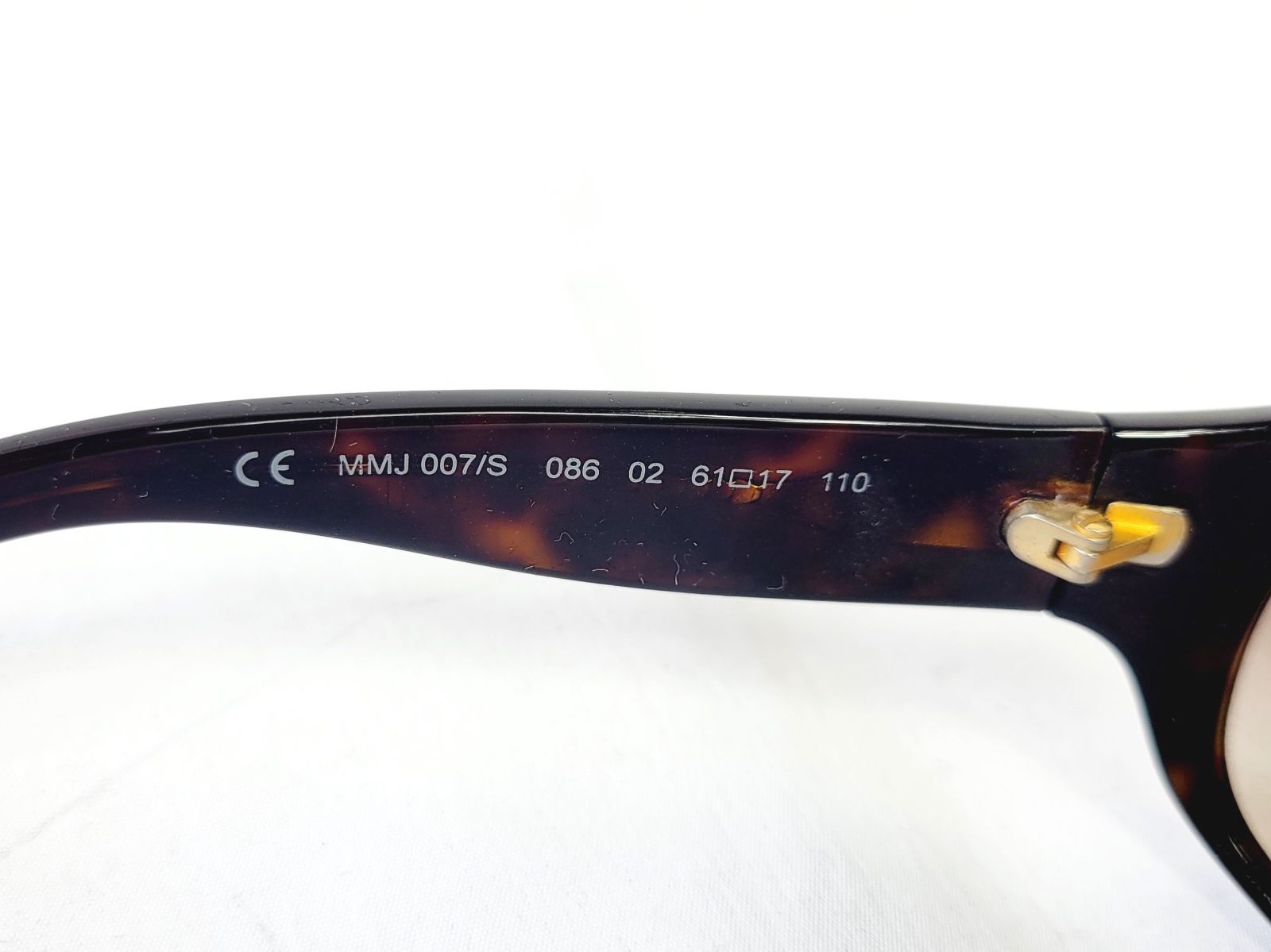 MARC JACOBS べっ甲オーバーサイズサングラス MARC BY MARC JACOBS - <美品>MARC JACOBSマークジェイコブス
