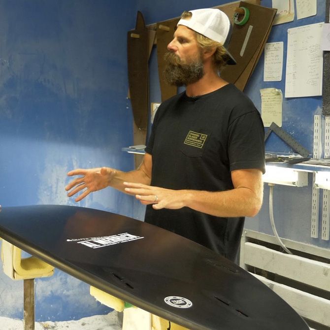 チャンネルアイランド アルメリック サーフボード ツインピン ECT-エコカーボンテクノロジー 5 9 30.6 L ユーズドボード Surfboard ChannelIsland Almerrick The Twin Pin ECT