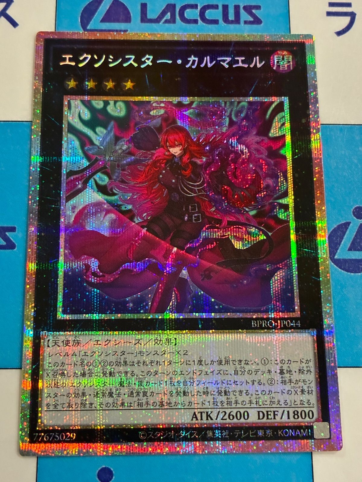 遊戯王 エクソシスター・カルマエル BURST PLOTOCOL プリシク