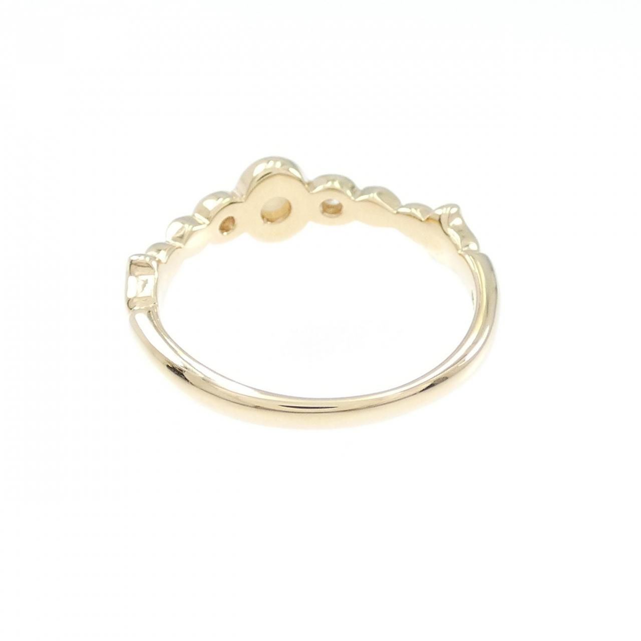 アガット K10 ゴールド ピンキーリング オニキス・ダイヤモンド K10ダイヤモンドピンキーリング｜ピンキーリング｜アガット 公式