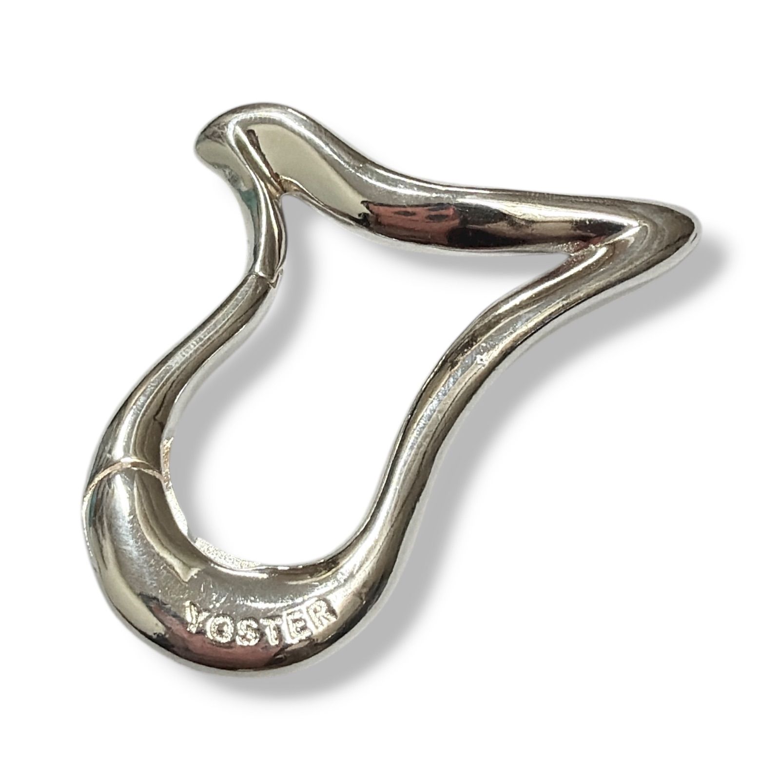 未使用品 YOSTER カラビナフックキーリング キーホルダー ヨースター