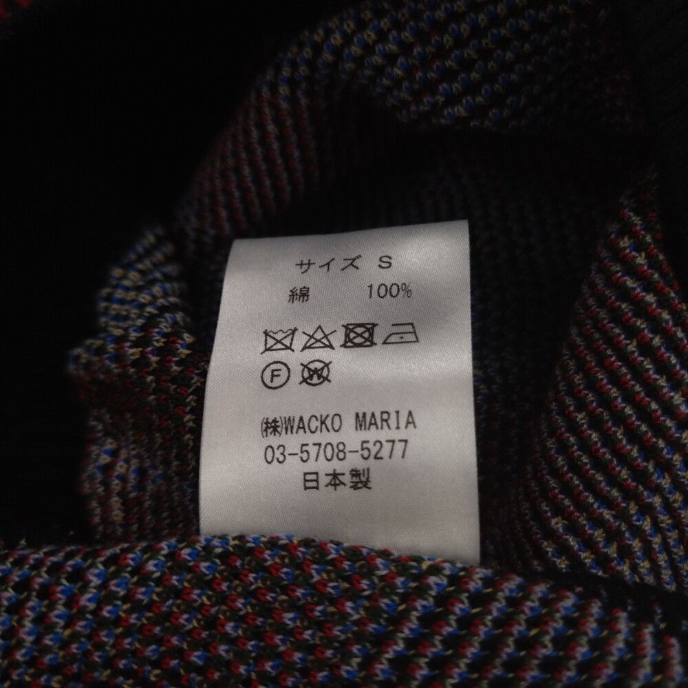 WACKO MARIA (ワコマリア) 22SS KNIT JACQUARD CARDIGAN 総柄