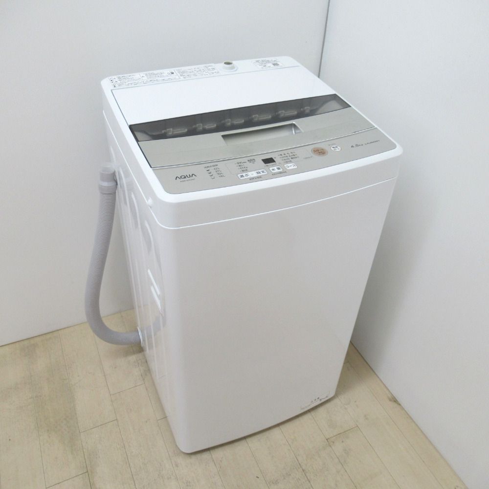 アクア2021年製 全自動洗濯機 4.5kg