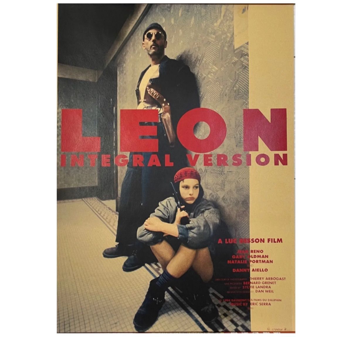 K183A3 レオン LEON 映画 ポスター ジャンレノ リュック・ベッソン