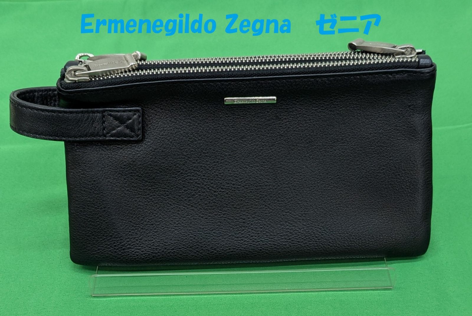 値下げ】Ermenegildo Zegna エルメネジルド・ゼニア クラッチバック