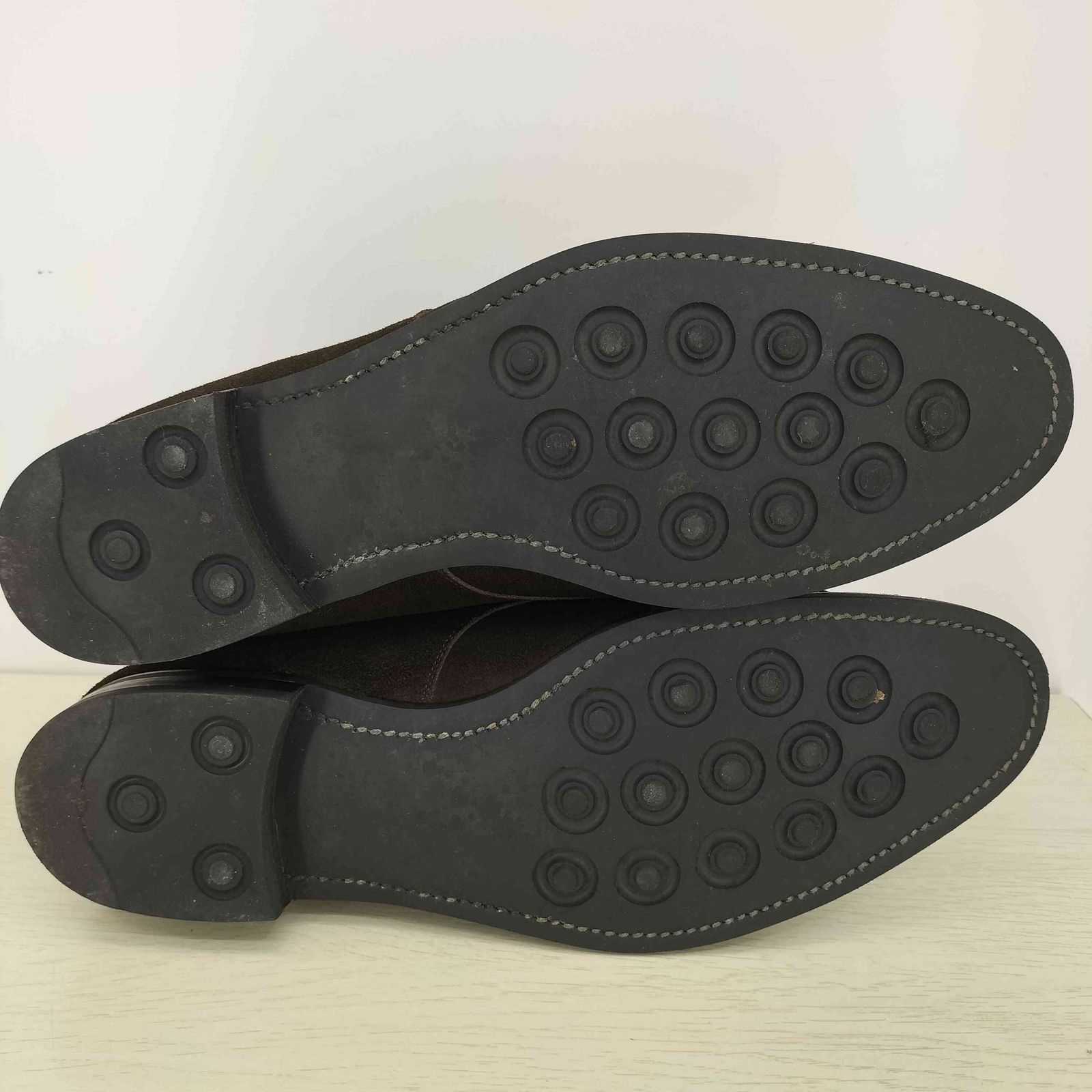 バーニーズニューヨーク BARNEYS NEWYORK ダブルモンク チャッカブーツ