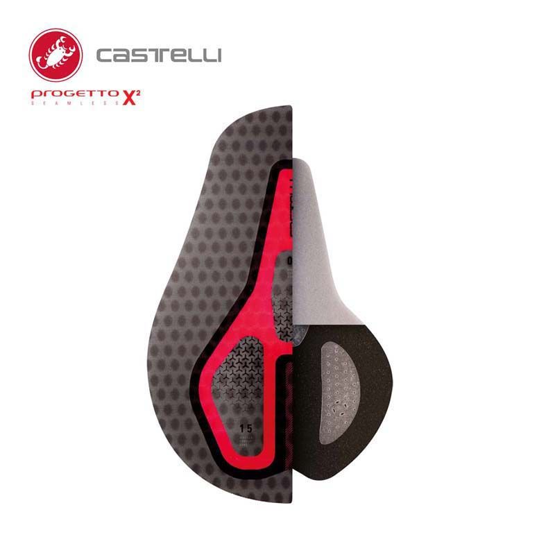 Castelli Rosso Corsa レーサーパンツ S 美品 新品】CASTELLI カステリ 競輪 A級 S級 限定 レーサーパンツ (最
