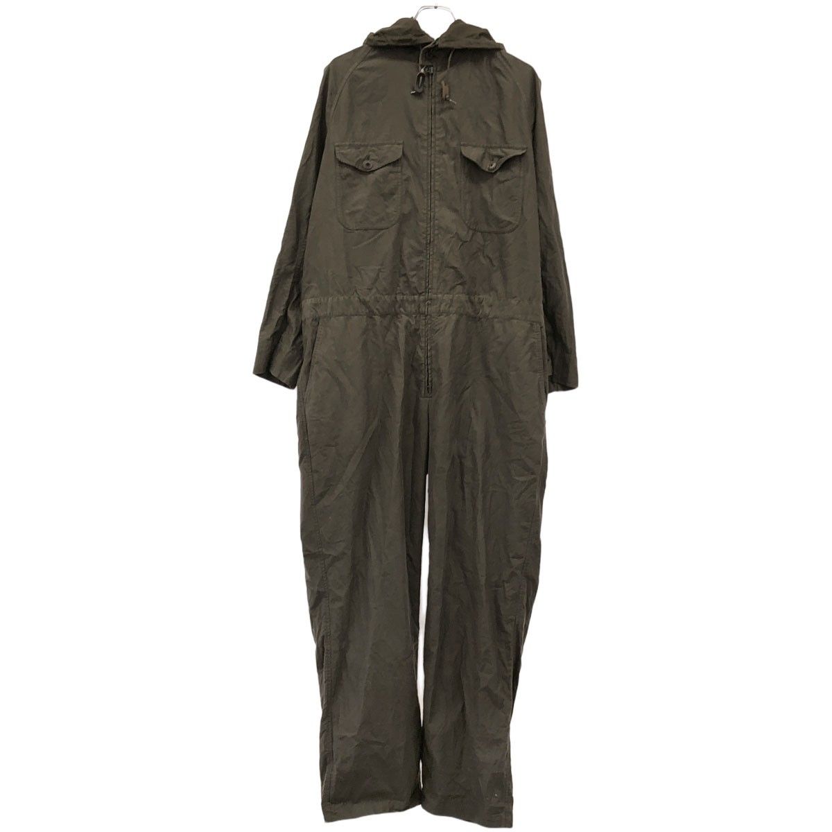 SCYE サイ 24AW SAMPLE フーデッドジャンプスーツ つなぎ チャコール系 38
