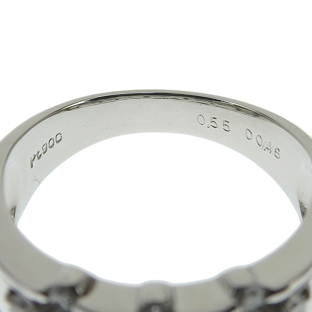 本物保証】 鑑付 新品同様 リング 約8.0g Pt900 アレキサンドライト 計  