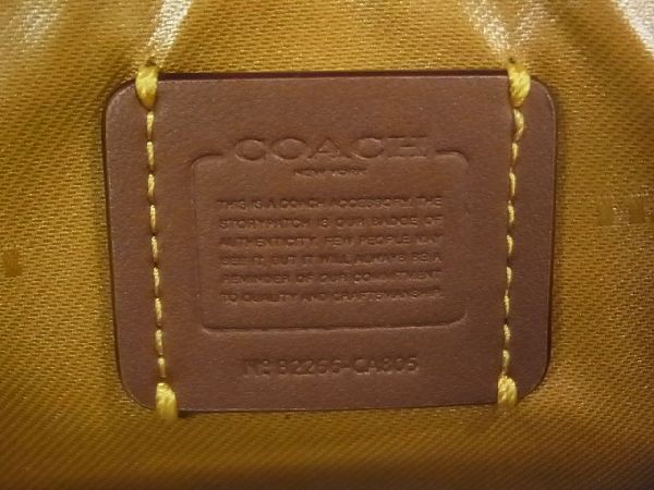 □新品□未使用□ COACH コーチ CA805 ジュリエンヌ レザー チェリー