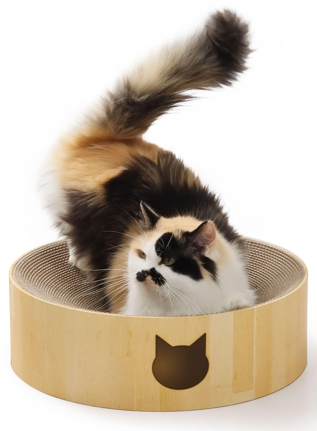 ライトブラウン 猫壱(necoichi)バリバリボウル