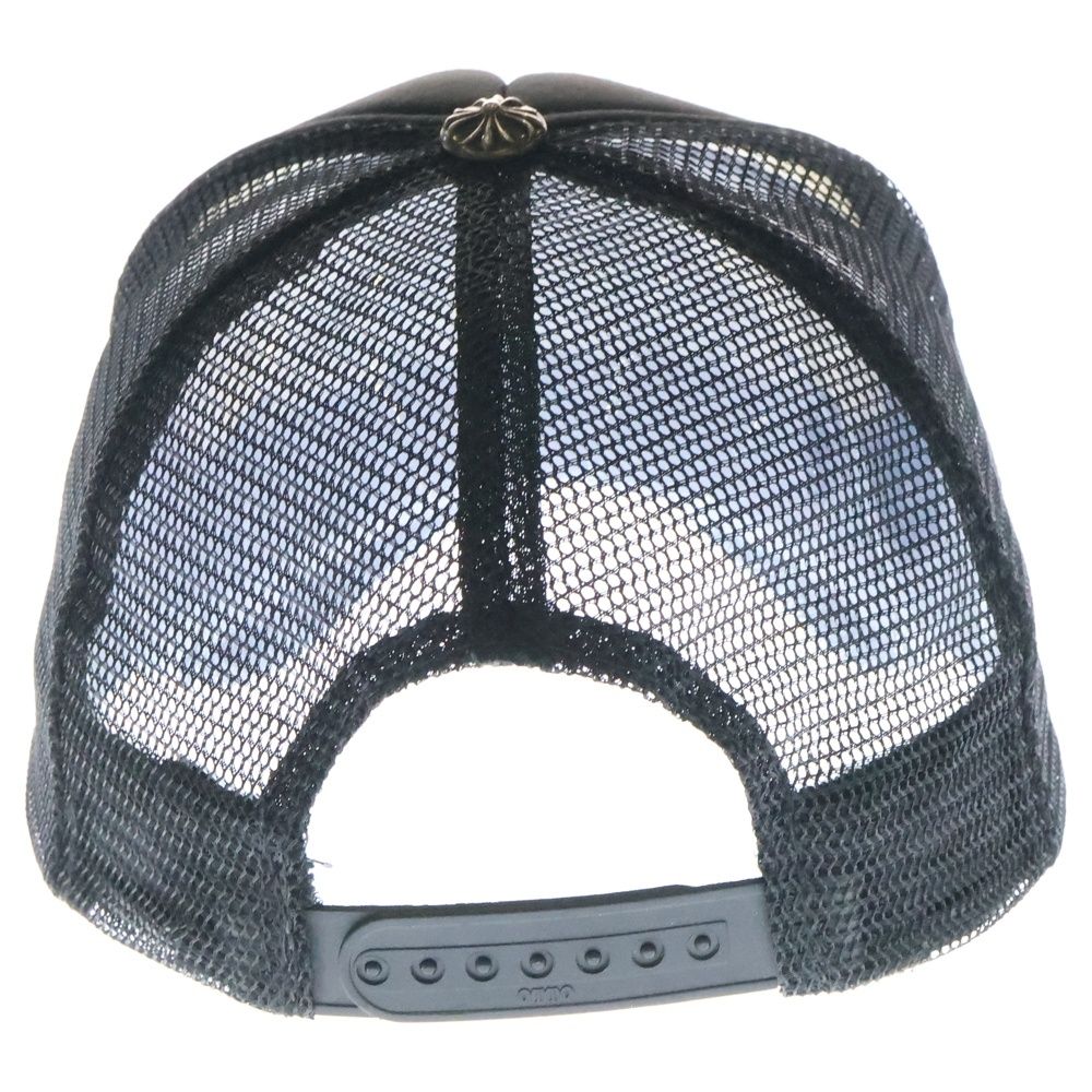 希少　chromehearts スリーセメタリー　クロスパッチ　メッシュキャップ CHROME HEARTS (クロムハーツ) Cemetery Cross Patch Trucker