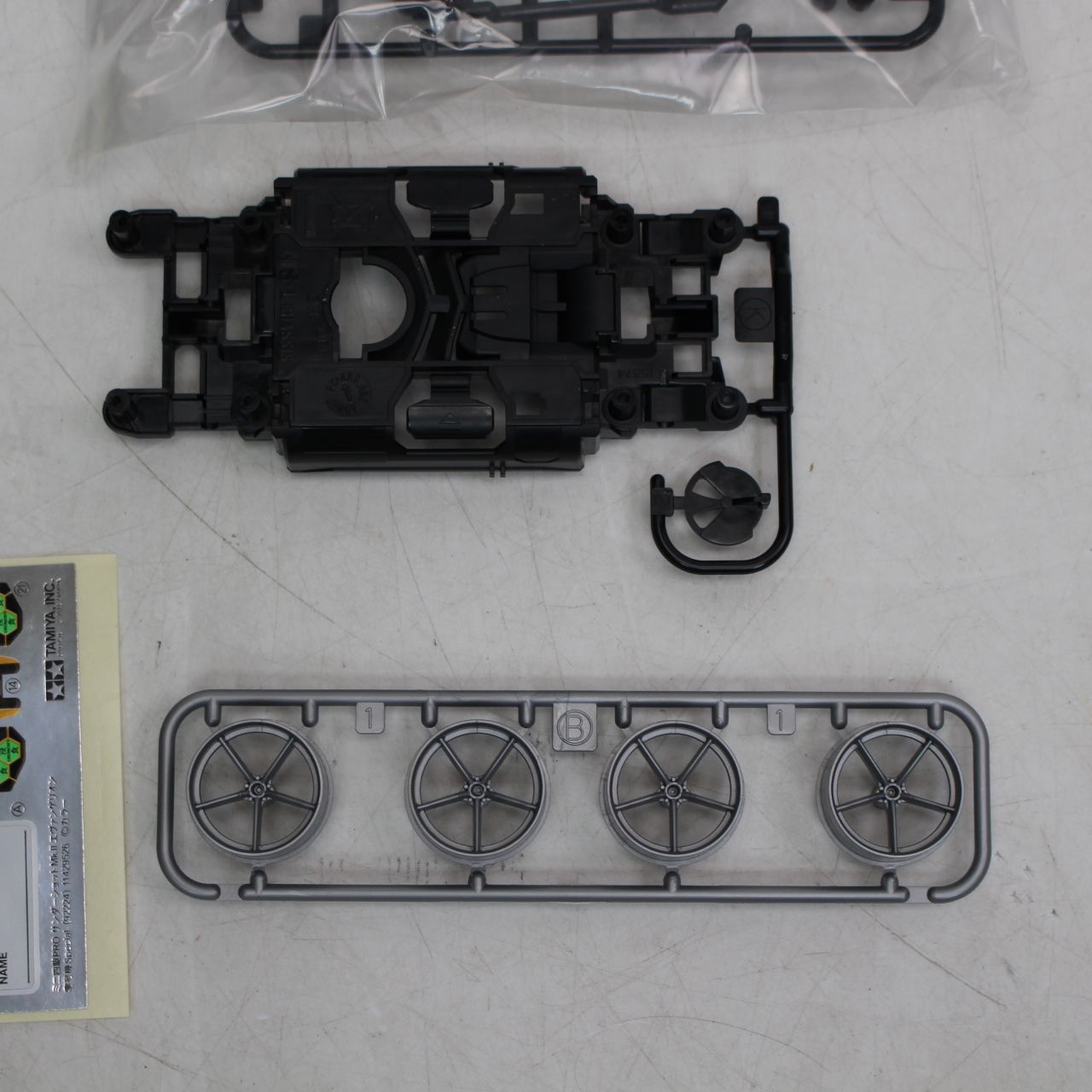 558)【未使用】ミニ四駆 エヴァンゲリオン 零号機 サンダーショット Mk 