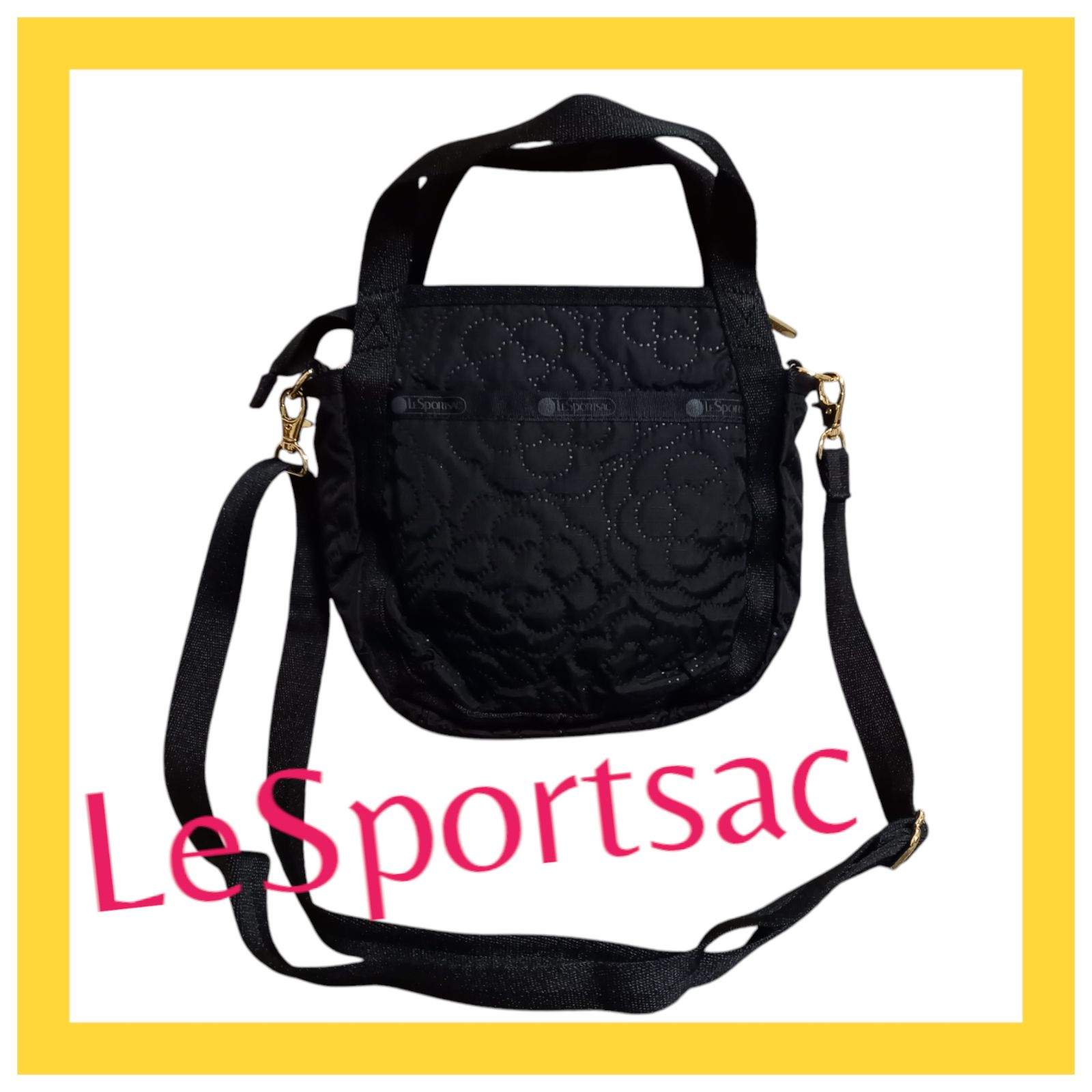 LeSportsac レスポートサック サコッシュ パフィーブロッサムズ