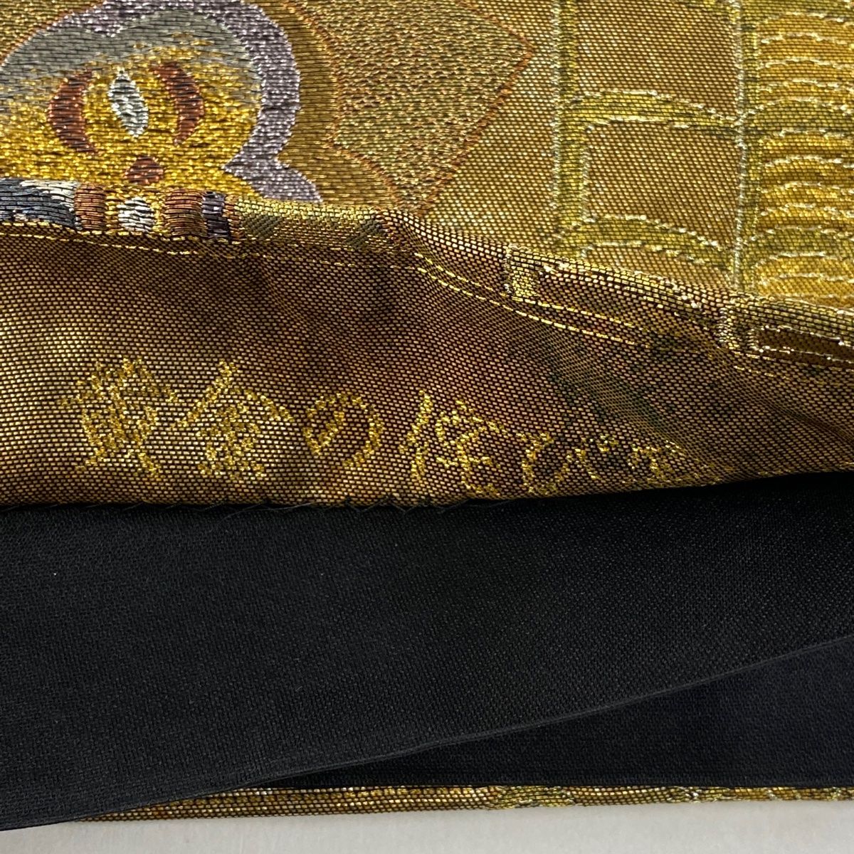 帯 袋帯 黄金の侘び寂び｜ファッション