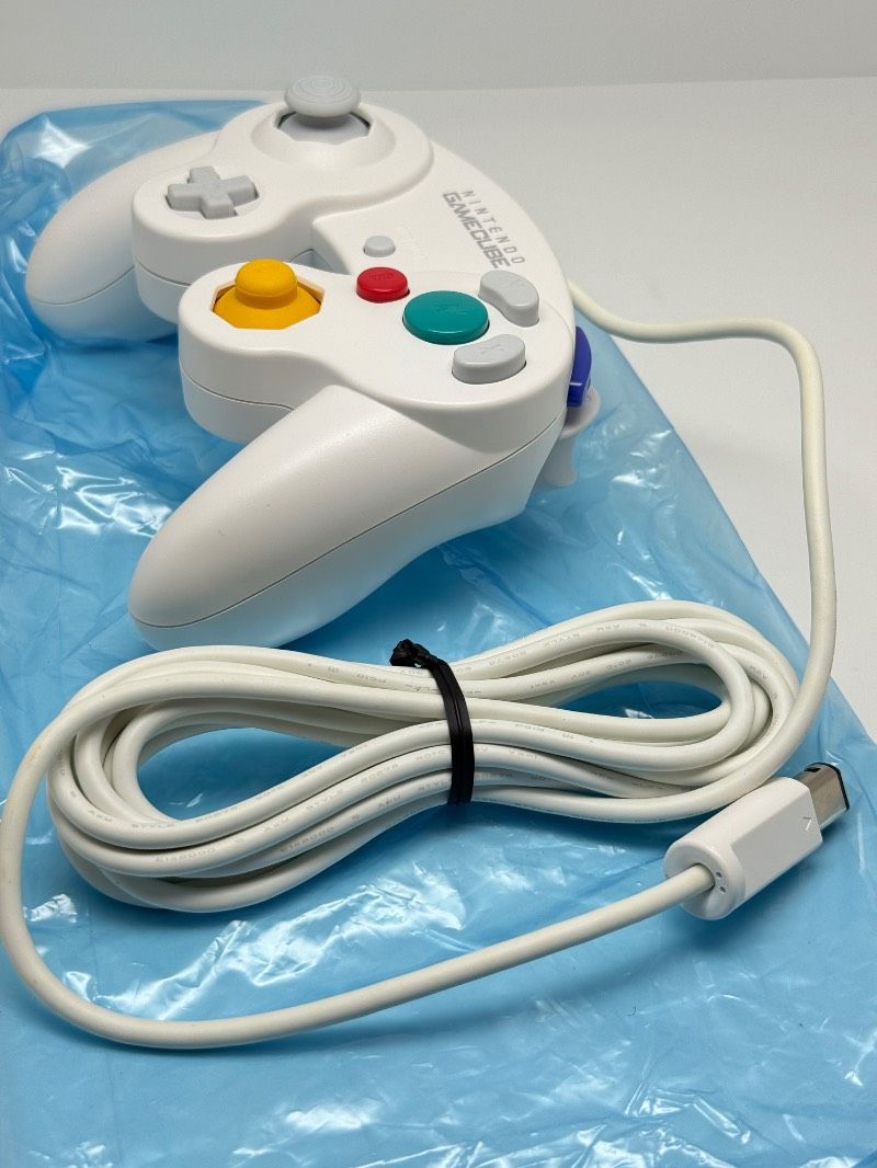 ニンテンドー ゲームキューブ コントローラ ホワイト レトロ 純正 GC NINTENDO UP786_INFO