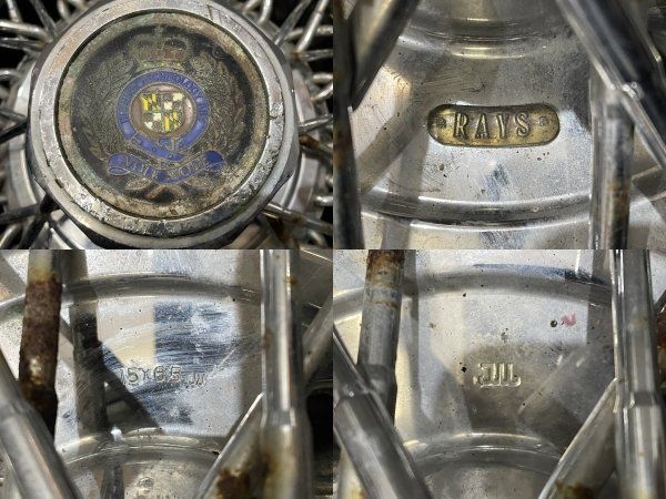 旧車ホイール RAYS VOLK MODE レイズ ボルクワイヤー 15インチ 1本 6.5 