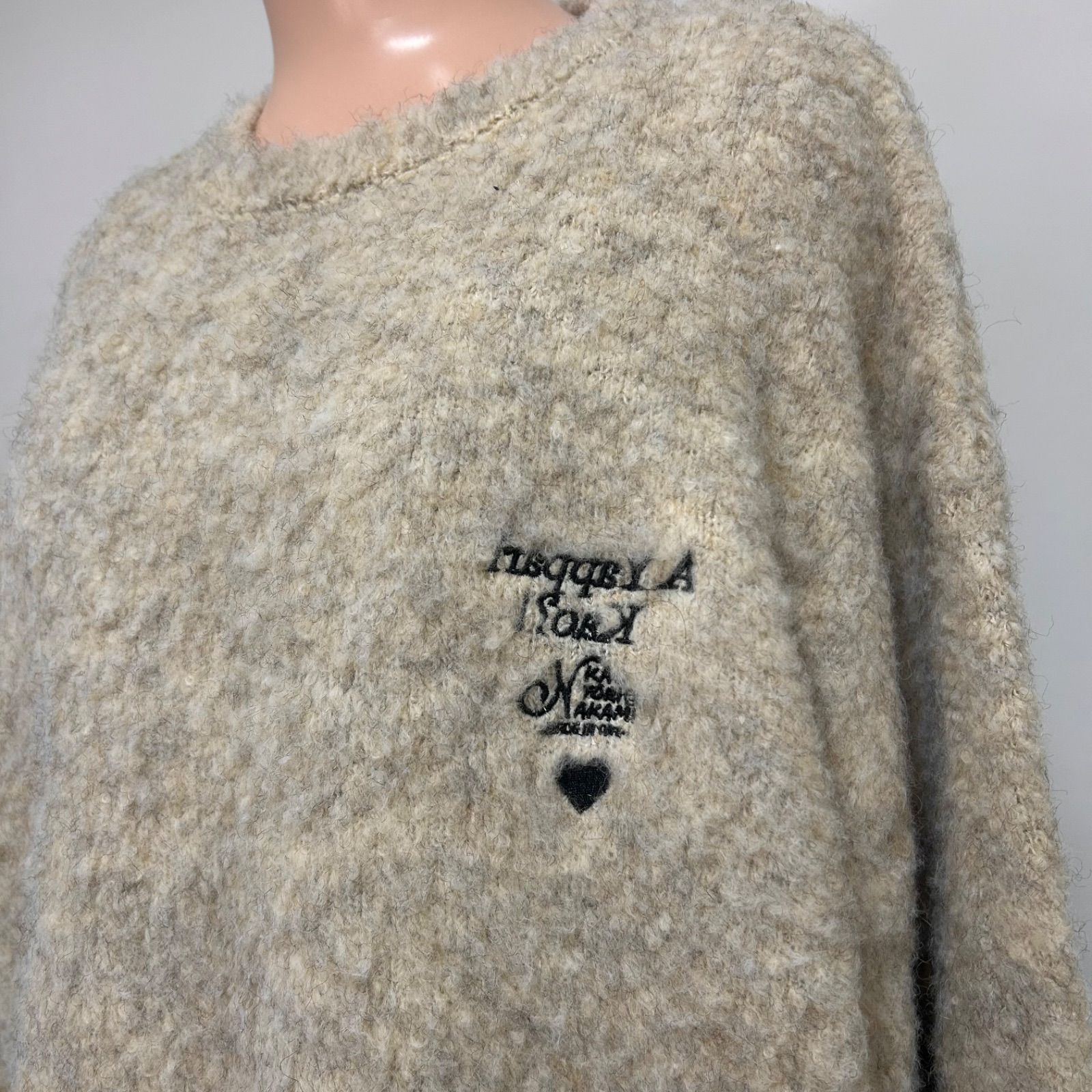 希少入手困難】kaoyorinakami カオヨリナカミ セーター ニット size L