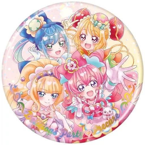 デリシャスパーティプリキュアの缶バッジ15点セット ブルジュラ】キャラクターグッズ / デリシャスパーティ