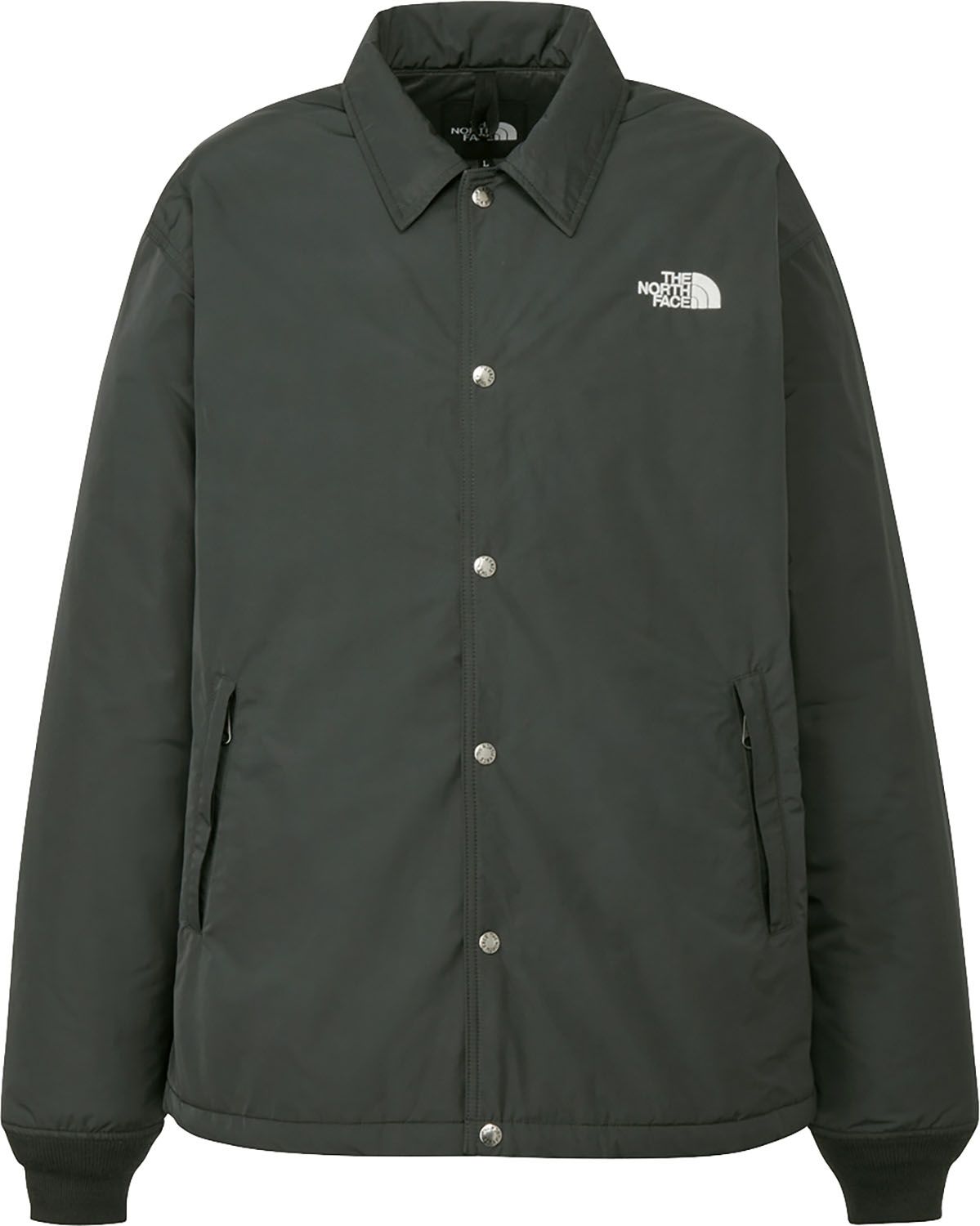 ザ ノース フェイス THE NORTH FACE アウトドア インサレーテッドコーチジャケット メンズ レディース アウター 上着 保温 秋冬 防寒 撥水 軽量 シンプル 普段使い キャンプ ハイキング 雨 雪 リブ袖 NY825 AG アスファルトグレー
