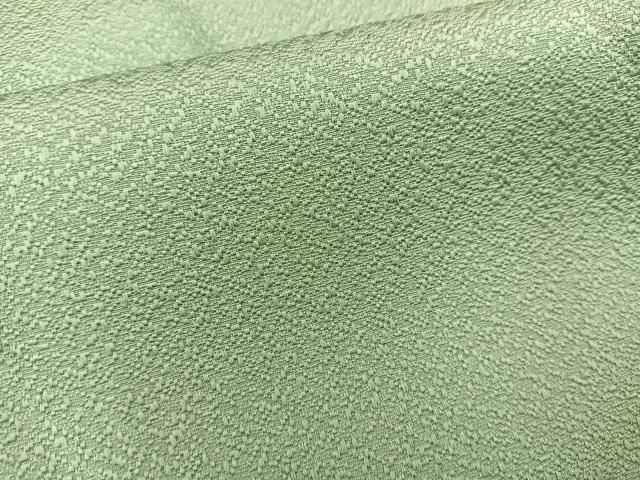 平和屋着物○京加賀友禅 百貫達雄監修 色無地 格子地紋 樺色