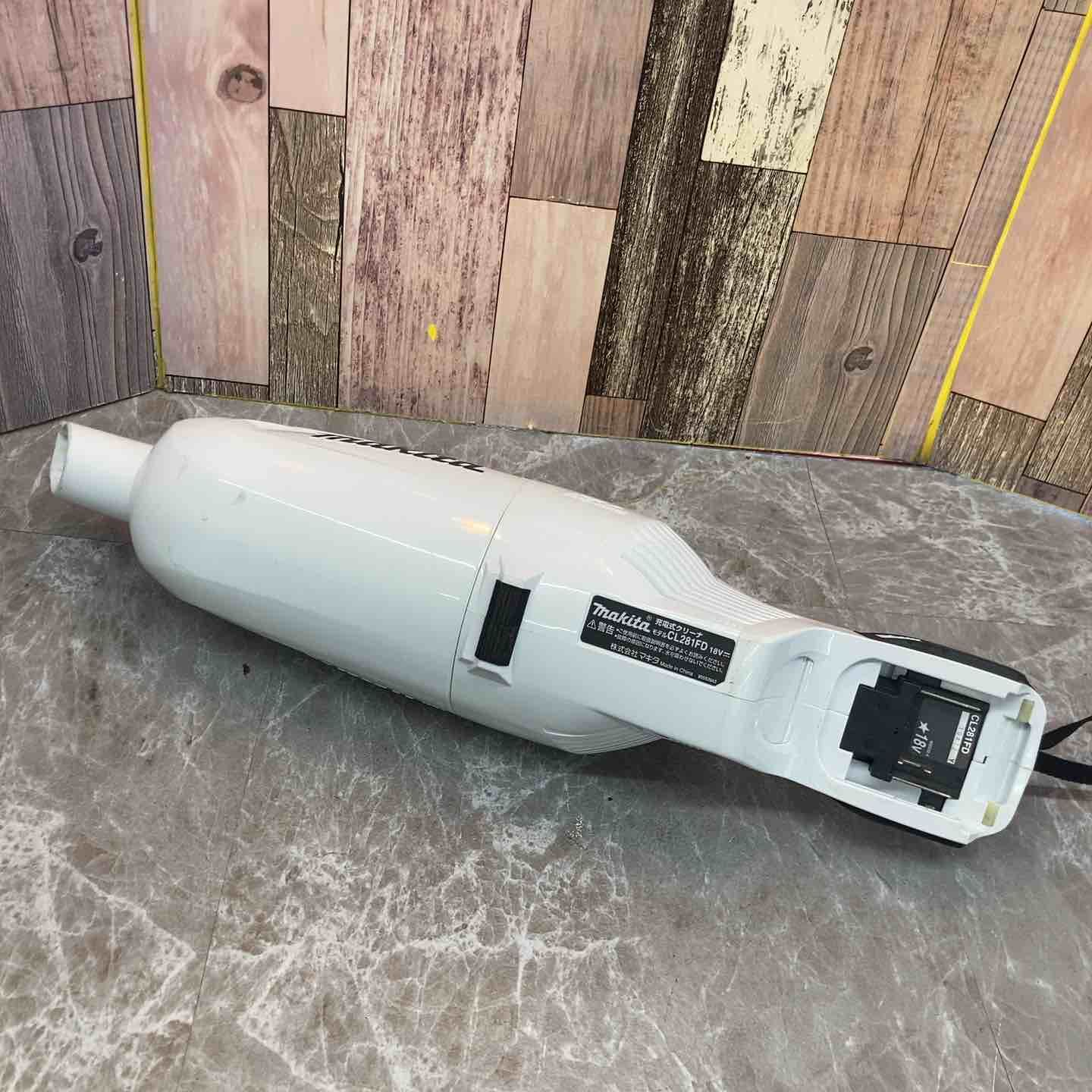 マキタ Makitaコードレスクリーナー CL281FDZW マキタ 充電式クリーナー CL281FDZW マキタ(makita) [カプセル式