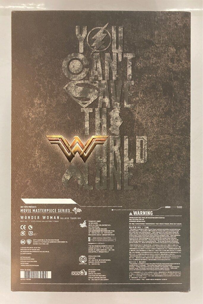 HOTTOYS MOVIE MASTERPIECE WONDER WOMAN DELUXE VERSION MMS451