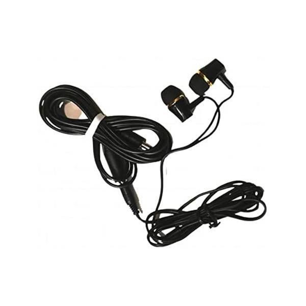 SQJ 3.2m イヤホン 密閉型 テレビ 用 ロングコード ステレオイヤホン DA5-220BL