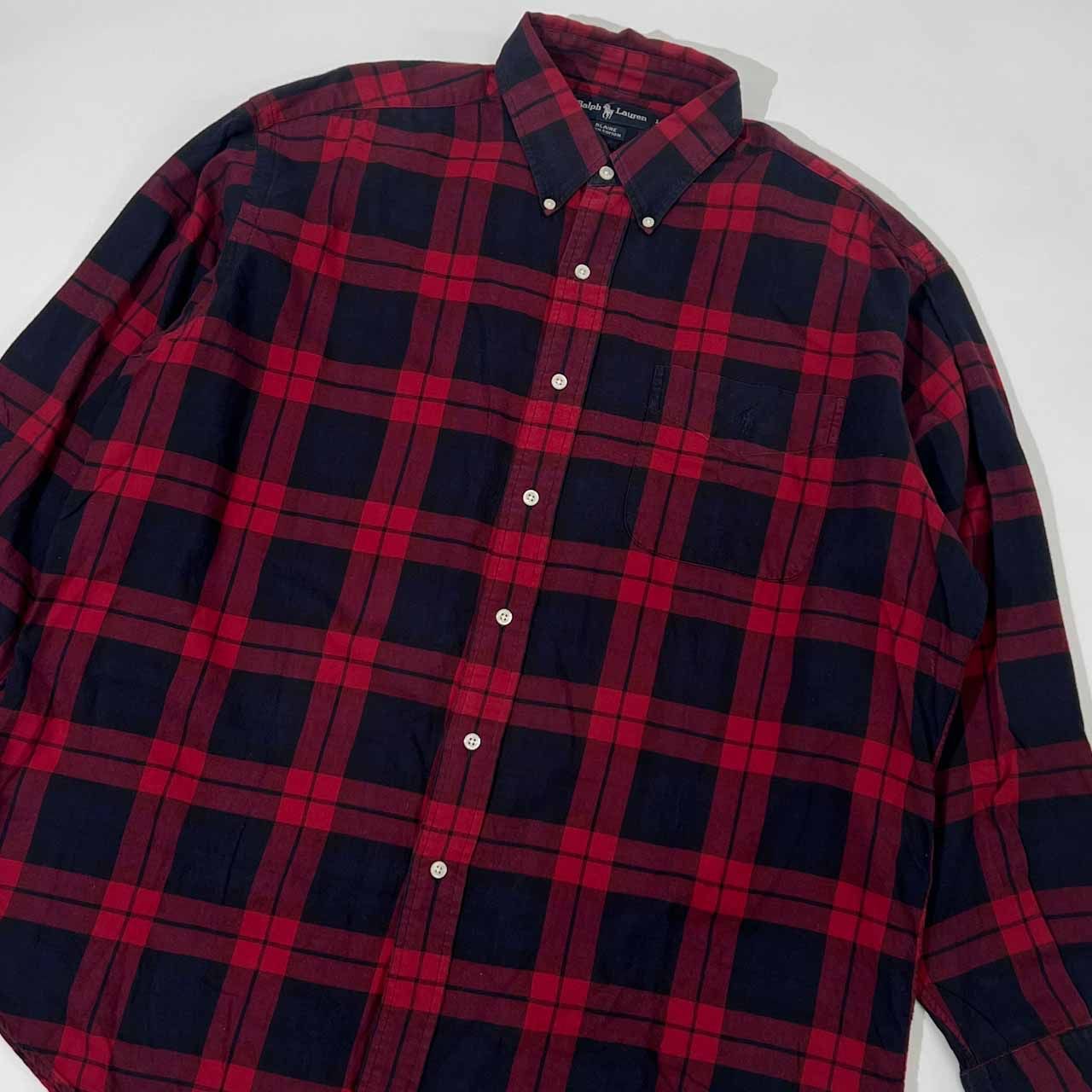 90s Ralph Lauren Blaire ネルシャツ チェックシャツ 長袖 90's~ Ralph Lauren 