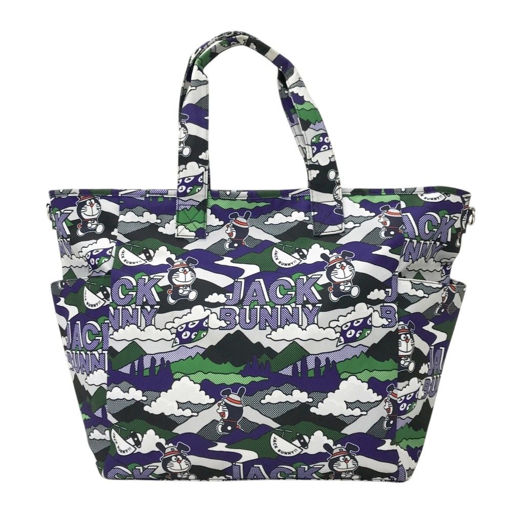 JACK BUNNY ジャックバニー ロッカーバッグ ドラえもん パープル系 ゴルフウェア ストスト