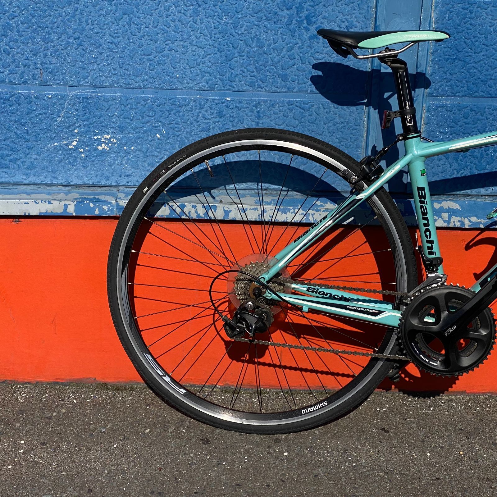 【8/8までお値引】Bianchi VIA NIRONE 7 チェレステカラー 緊急入荷！Bianchi VIA NIRONE7 SORA 44チェレステカラー | セオ