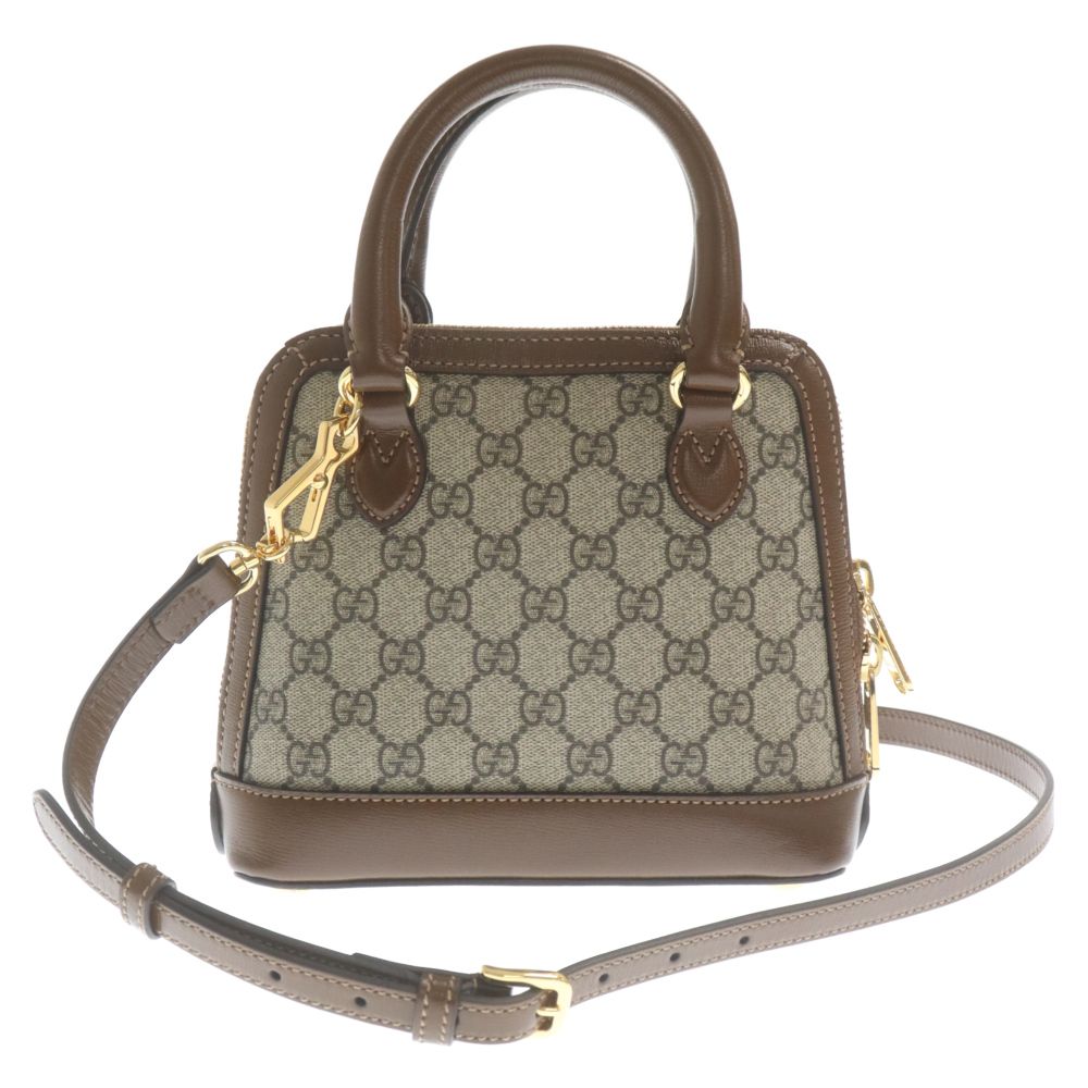 GUCCI (グッチ) 1955 ホースビット GGスプリーム ミニ トップ ハンドル  