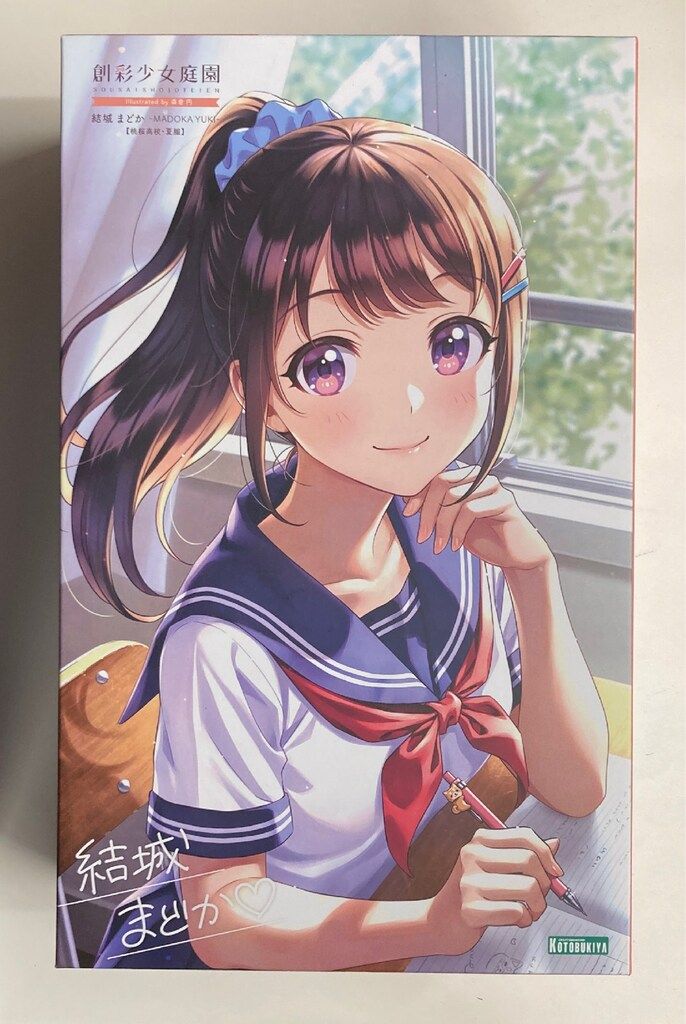 コトブキヤ 未組立 創彩少女庭園 結城まどか 夏服 コトブキヤ 創彩少女庭園 結城まどか【桃桜高校・夏服】 - メルカリ