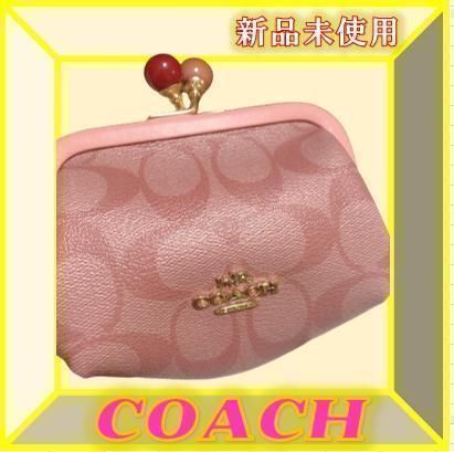 匿名配送】ノラキスロック コインケース ピンク❣️❣️COACH コーチ