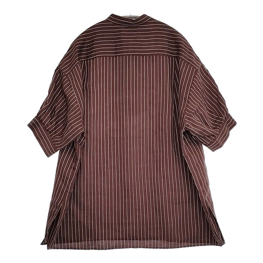 JOURNAL STANDARD L'essage シャイニーローンストライプシャツ