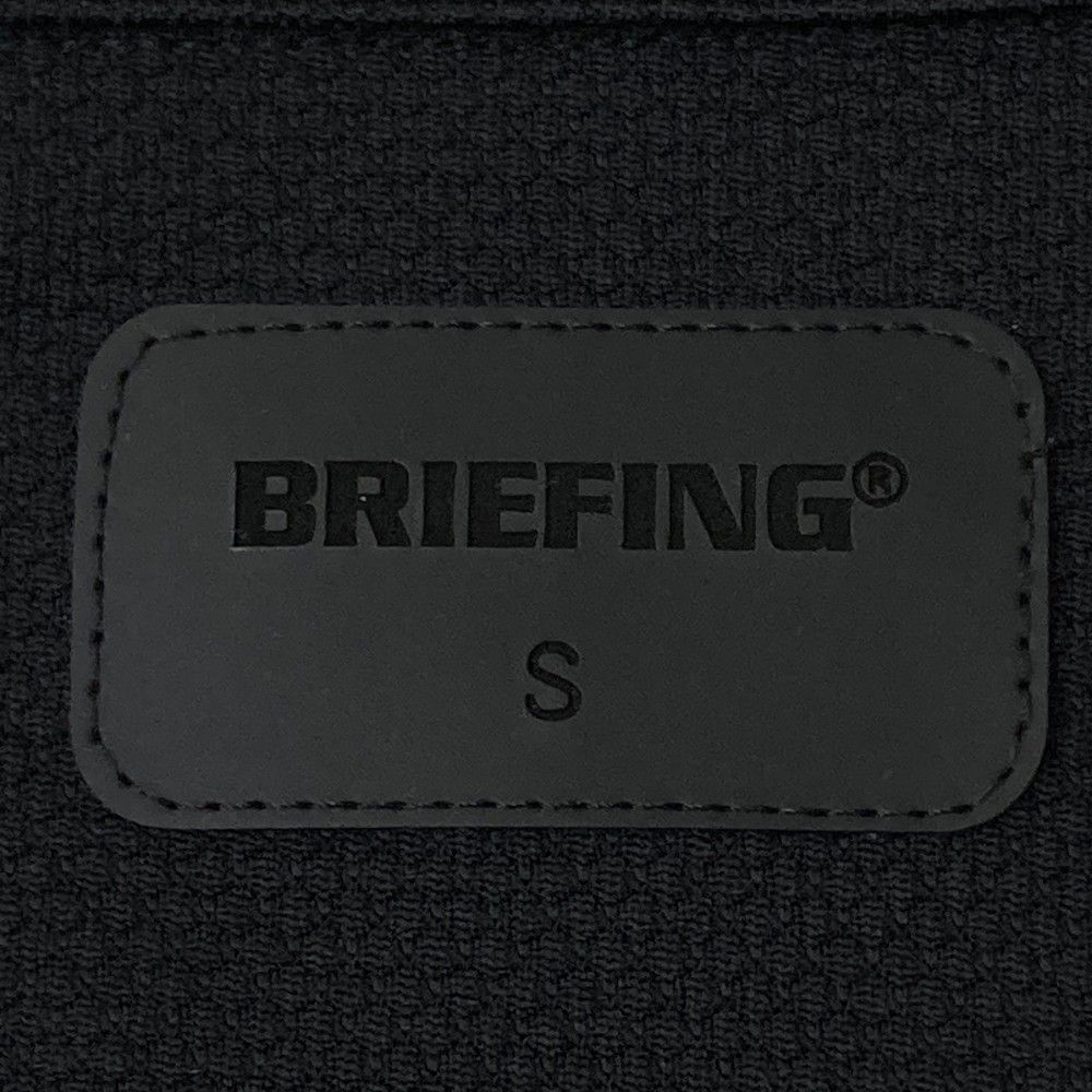 サイズ：S BRIEFING GOLF ブリーフィング  ハーフジップ 長袖ポロシャツ  ブラック系 [240101448829] ゴルフウェア レディース ストスト BRIEFING GOLF ブリーフィング ハーフジップ 長袖ポロシャツ